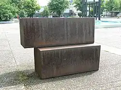 Untitled (1978) Richard Serra buitencollectie Skulpturenmuseum Glaskasten, Marl (Duitsland)