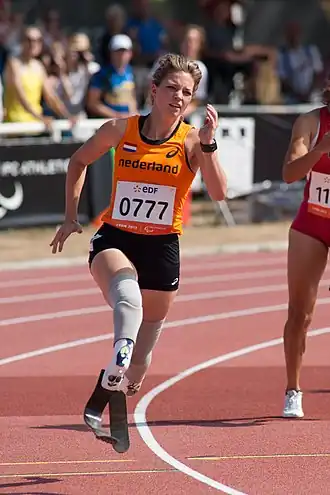 Tijdens de IPC wereldkampioenschappen in 2013
