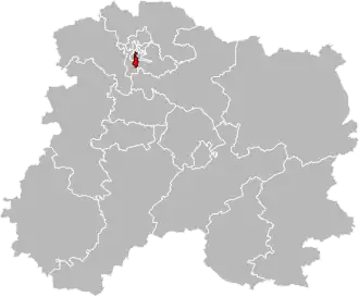 Locatie van het kanton