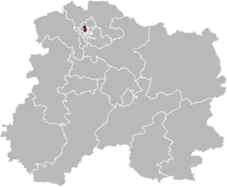 Locatie van het kanton