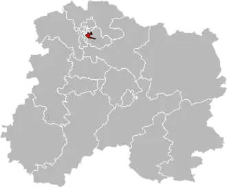 Locatie van het kanton