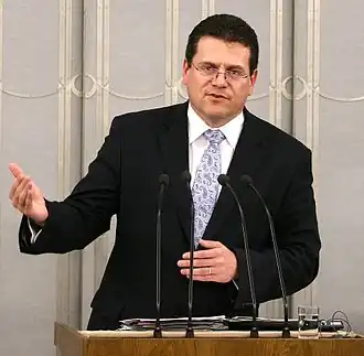 Šefčovič in 2010