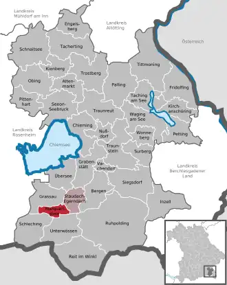 Kaart van Marquartstein