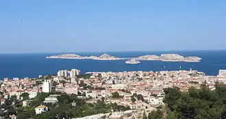 Frioul-archipel vanuit Bouches-du-Rhône (Marseille)