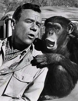 Dr. Marshall Tracy en de chimpansee Judy (1966)
