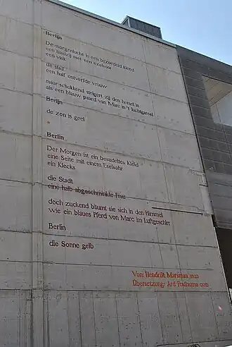 Berlijn Hendrik Marsman