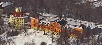 "Achteckhaus" en vorstelijke stallen