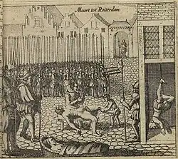 Marteling en terechtstelling in Rotterdam