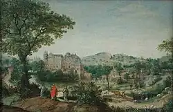 Landschap met de Emmausgangers (1565) in het Rijksmuseum Twenthe