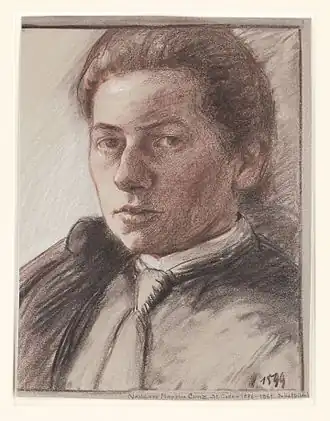 Zelfportret uit 1899.