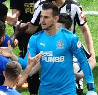 Dúbravka in 2018 als speler van Newcastle United