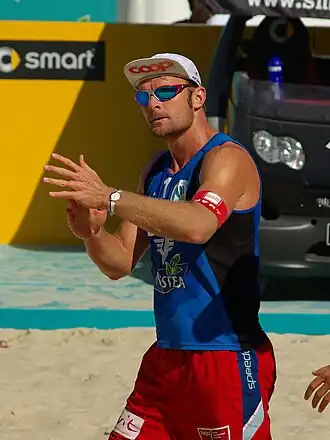 Laciga bij een toernooi in Sankt Pölten (2008)