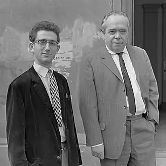 Martin van Amerongen en Mathieu Smedts (r.) (1967)