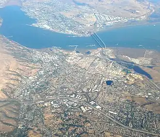 Martinez van boven gezien