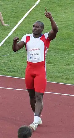 Tijdens de Bislett Games 2010