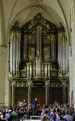 Het Schnitger-Hinsz-orgel met orkest