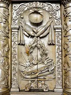 Detail van de preekstoel (2010)