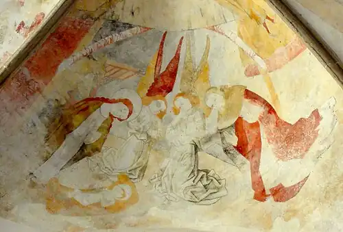 Schildering geboorte van Christus (2010)