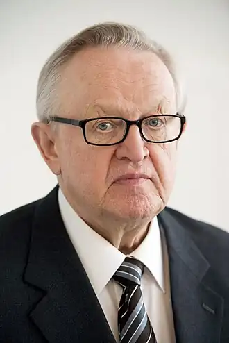 Ahtisaari in 2012