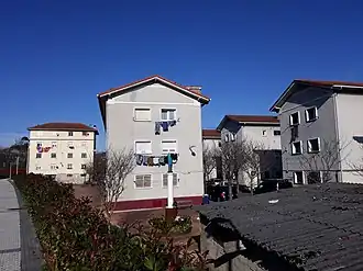 straatbeeld in Martutene