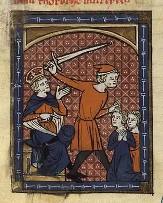 Het martelaarschap van Gorgonius en Dorotheus.