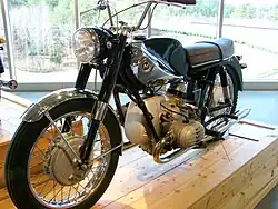 Marusho Magnum uit 1966, gebaseerd op de BMW R 50/2