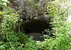 De bovenkant van de geplande noordelijke roltrap op de Masmoberg.