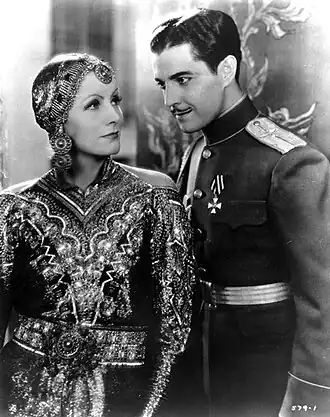 Greta Garbo en Ramon Novarro in Mata Hari
