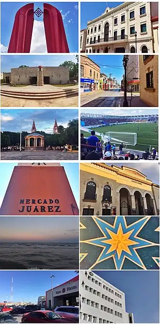Een collage van Matamoros