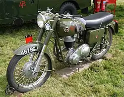 In 1961 kwam er een dubbel wiegframe.
