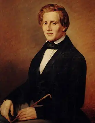 Mathieu Kessels op ca. 40-jarige leeftijd door anonieme schilder