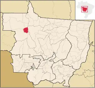 Kaart van Castanheira