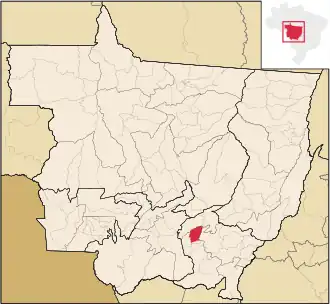 Kaart van Dom Aquino