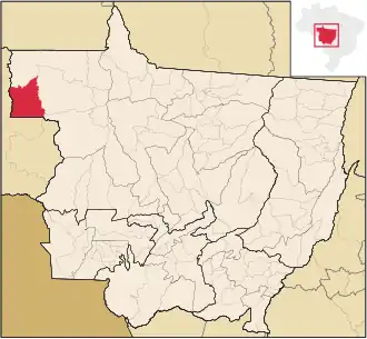 Kaart van Rondolândia