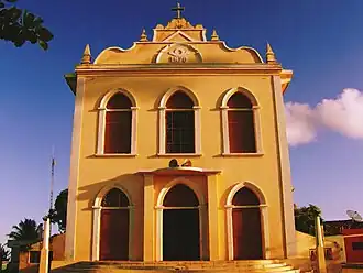 Katholieke kerk Nosso Senhor do Bonfim in Serra da Raiz