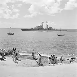 Fort Bay in 1955