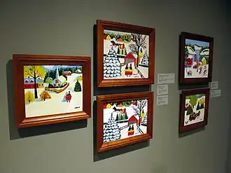 Een aantal van haar werken