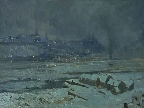 Ice Breaking, L'Assomption, ca. 1914, National Gallery of Canada, Ottawa