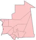 Kaart van Nouakchott