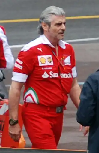 Maurizio Arrivabene bij de Grand Prix Formule 1 van Monaco 2016