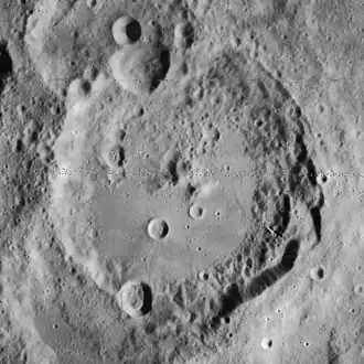 Maurolycus (foto Lunar Orbiter 4)