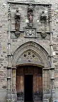 Portaal van de kerk