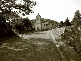 De kerk van Mauvezin-de-Prat