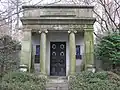 Het mausoleum van Max Reinhardt in Westchester Hills Cemetery