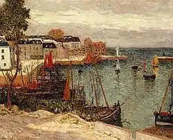 De haven van Sauzon, Belle Isle