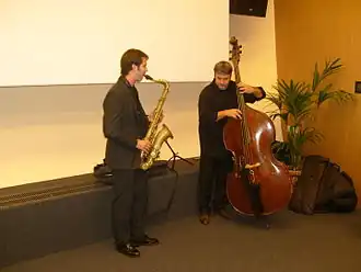 Maxime Bender (links) en Laurent Payfert.