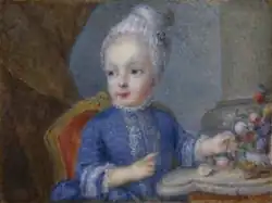 Portret Maximiliaan Frans.