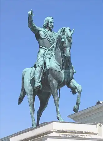 Ruiterstandbeeld keurvorst Maximiliaan I (1839), München