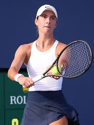 Winnares in het enkelspel, McCartney Kessler