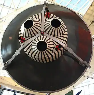 Replica van Mercury's hitteschild